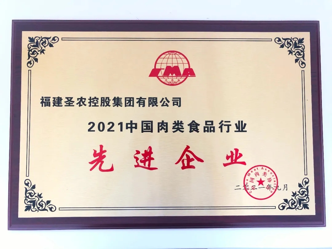 2021（1xBET集团）中国肉类食物行业先进企业